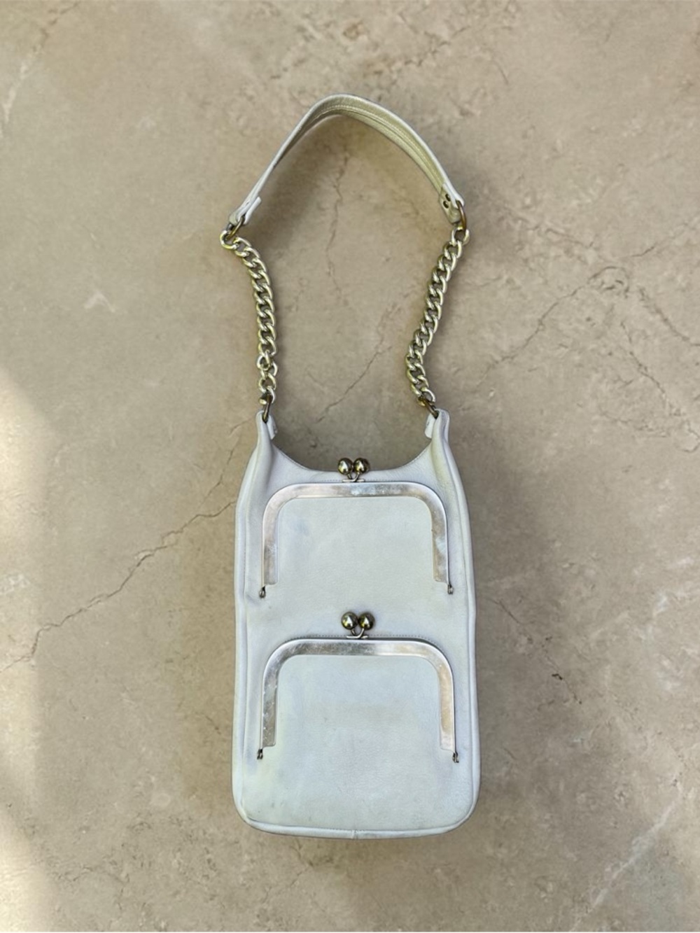 Coach Bonnie Cashin Rare Vintage Authentic Kiss Lock Purse